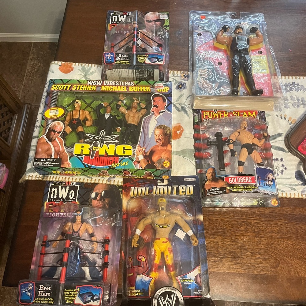 90s Wresting Figures